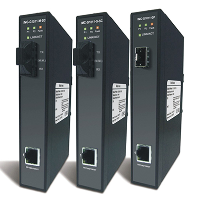 千兆工業(yè)級(jí)別光電轉(zhuǎn)換器IMC-G1000系列